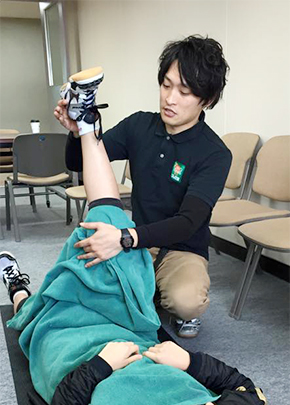 スポーツトレーナー活動