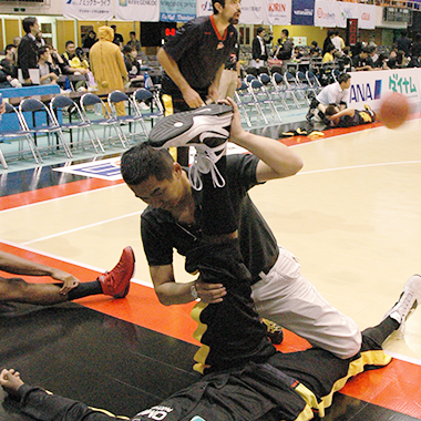 スポーツトレーナー活動