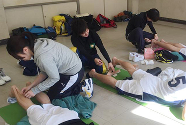 スポーツトレーナー活動