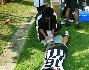 スポーツトレーナー活動