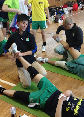 スポーツトレーナー活動