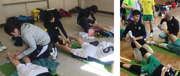 スポーツトレーナー活動